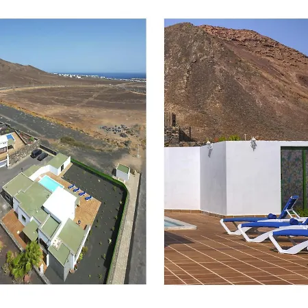 Casa Fatmar Montana Roja-piscina Privada Playa Blanca